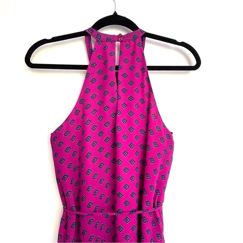 Three Eighty Two Pink Halter Neck Maxi Dress NWT - image 7